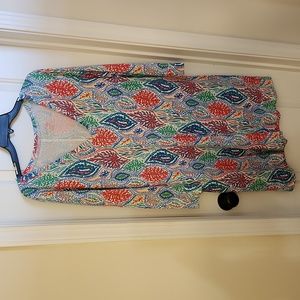 Lilly Pulitzer v-neck cotton dress